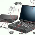 Refurbished Laptop with Windows 98SE, serial port, floppy drive