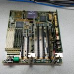 486 Motherboard with 8 ISA slots, CPU, Memory, IDE controller card and ISA Video card